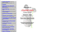 Desktop Screenshot of chymist.com